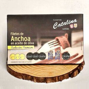 Filetes de Anchoa 'Selección Premium' en Aceite de Oliva - Conservas Catalina (110 g)