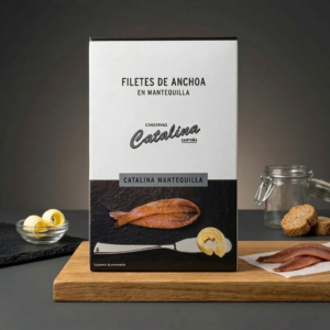 Filetes de Anchoa en Mantequilla Pasiega - Conservas Catalina (110g)