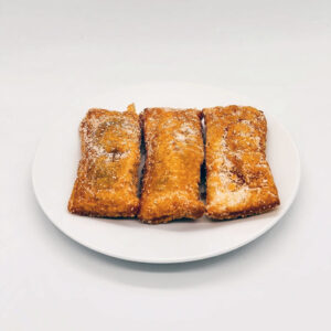 Casadielles Asturianas Artesanales de Monasterio, presentación producto, vista frontal