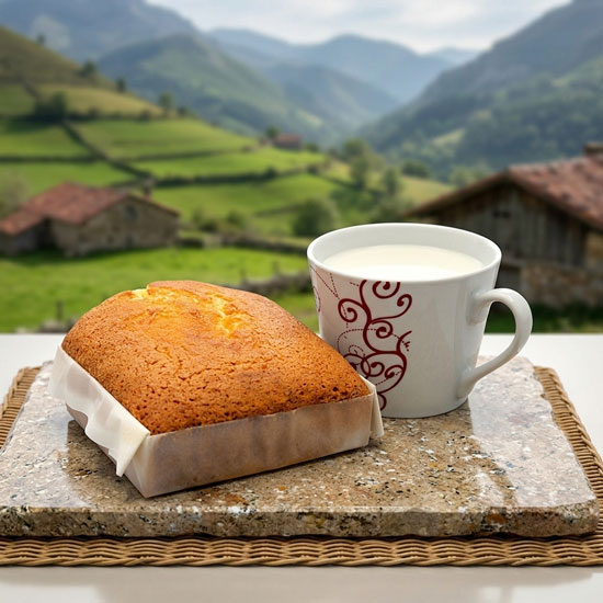 Sobaos Pasiegos 'El Andral' con Mantequilla IGP - Caja 6 unidades (1 kg)