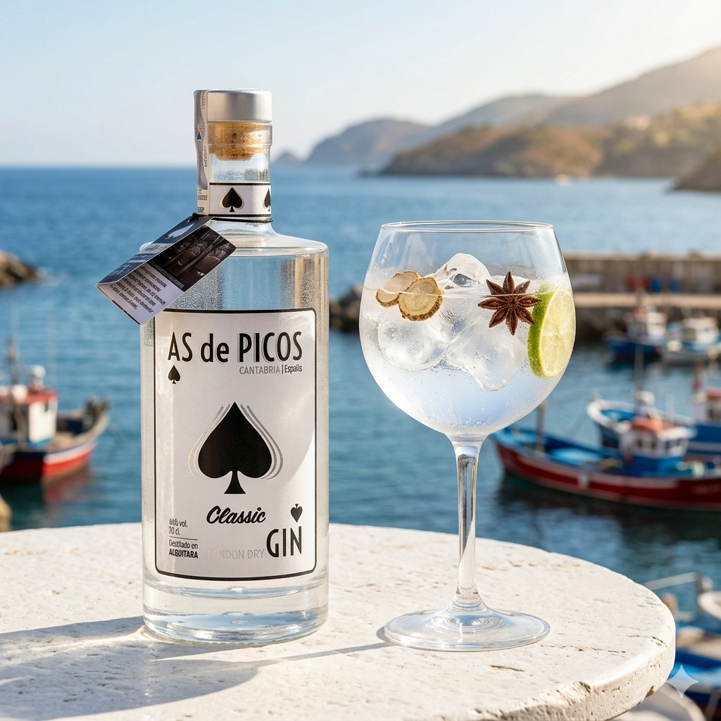 La Casuca de Marivan, Ginebra classic As de Picos, composición