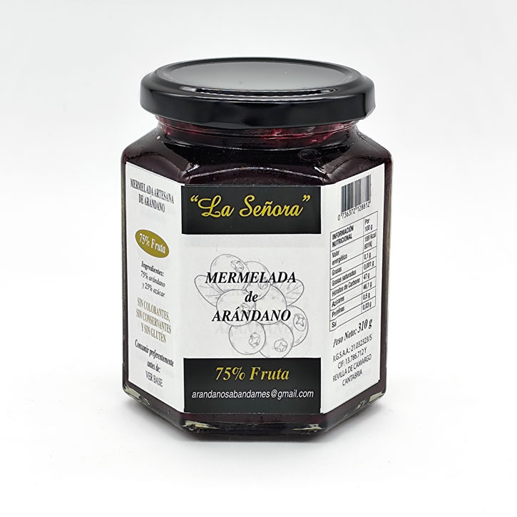 Mermelada de Arándano La Señora