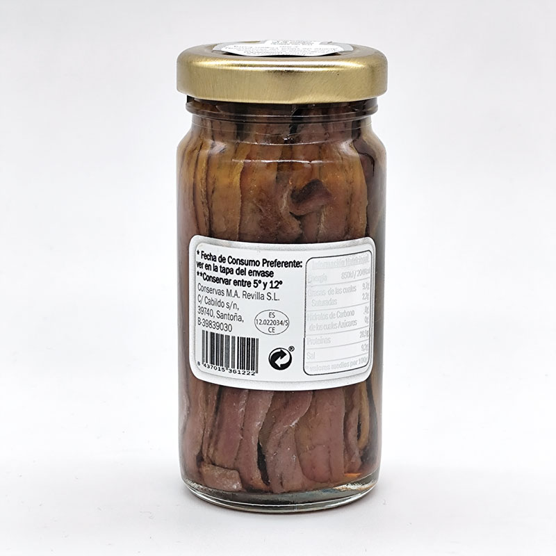 Anchoas M.A. Revilla Aceite de Oliva