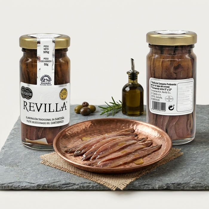 Anchoas M.A. Revilla Aceite de Oliva