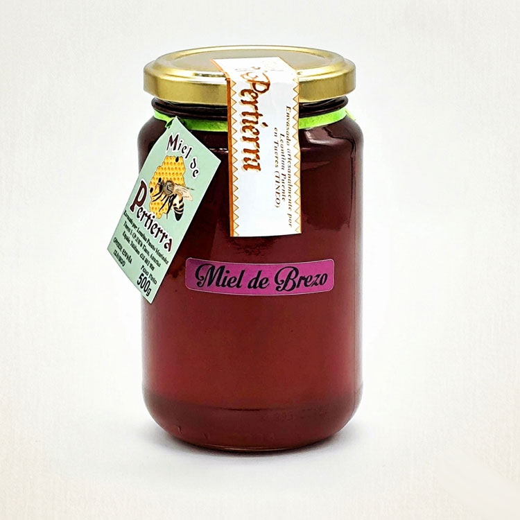 Miel de Brezo de Pertierra - Envase Cristal