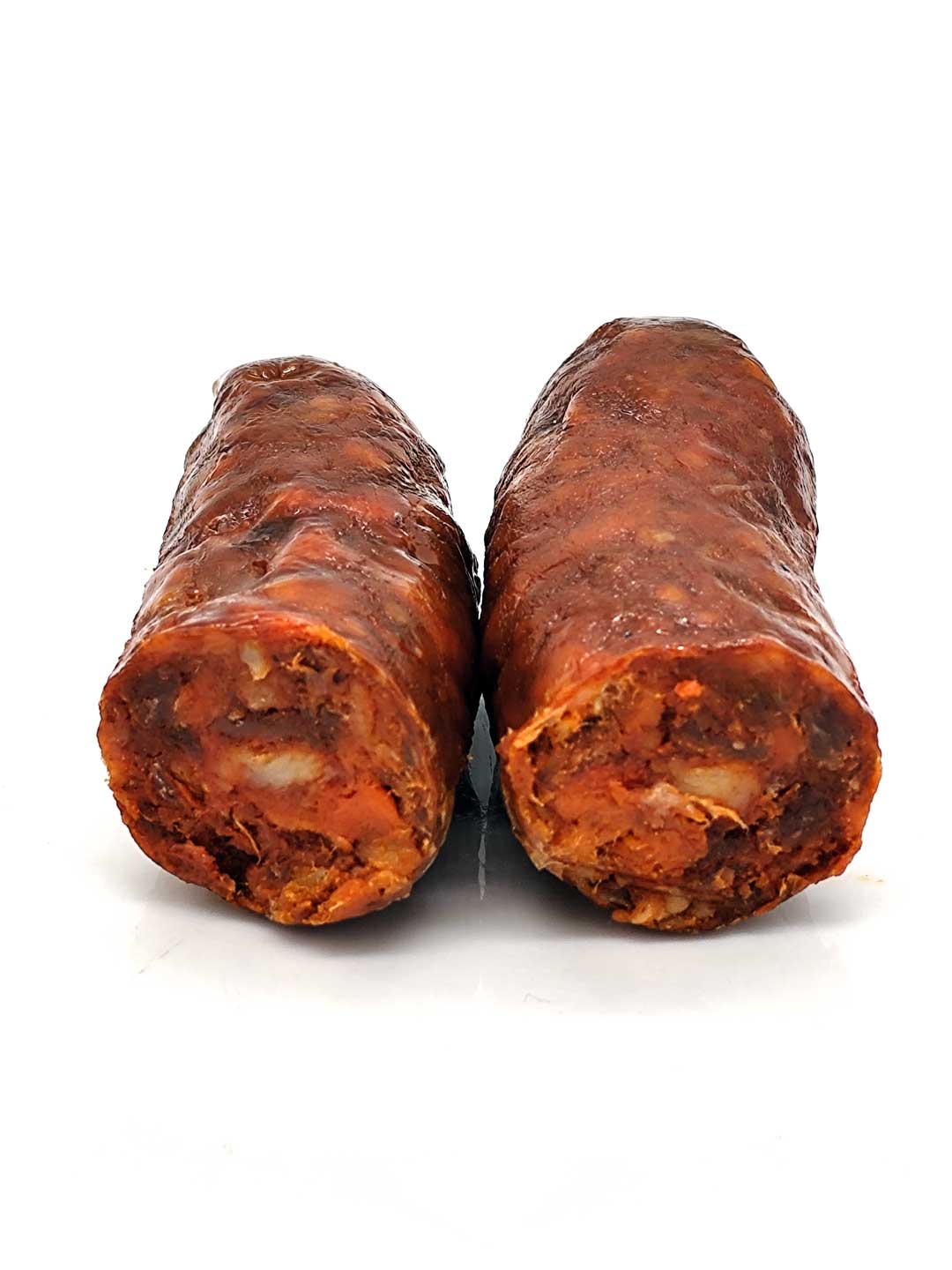 Chorizo Extra de Cerdo y Ternera - Receta Tradicional - muestra corte