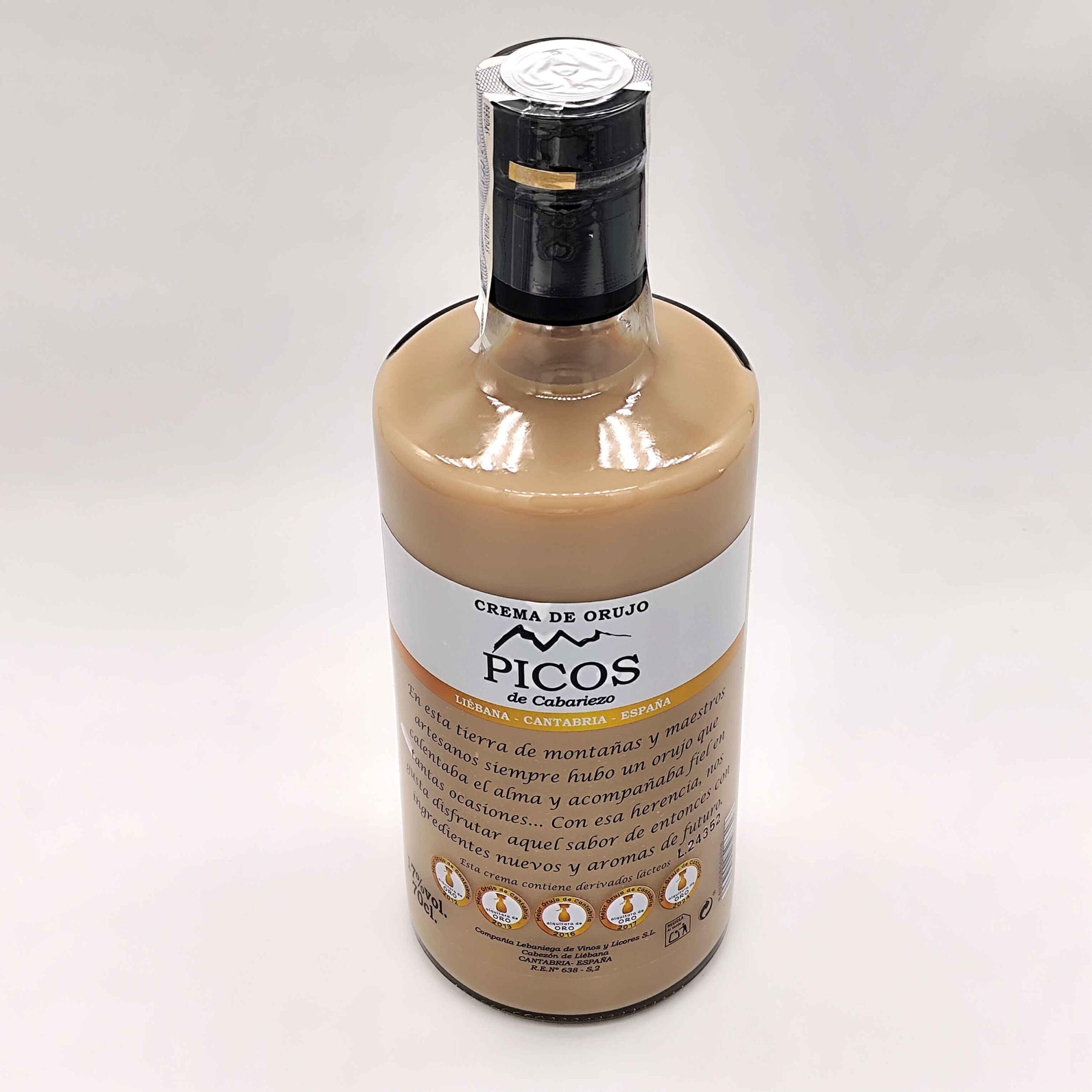 Crema de Orujo Artesanal Picos de Cabariezo (70 Cl.)