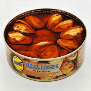 Mejillones en Escabeche Grandes 20 a 23 piezas – Conservas Hoya
