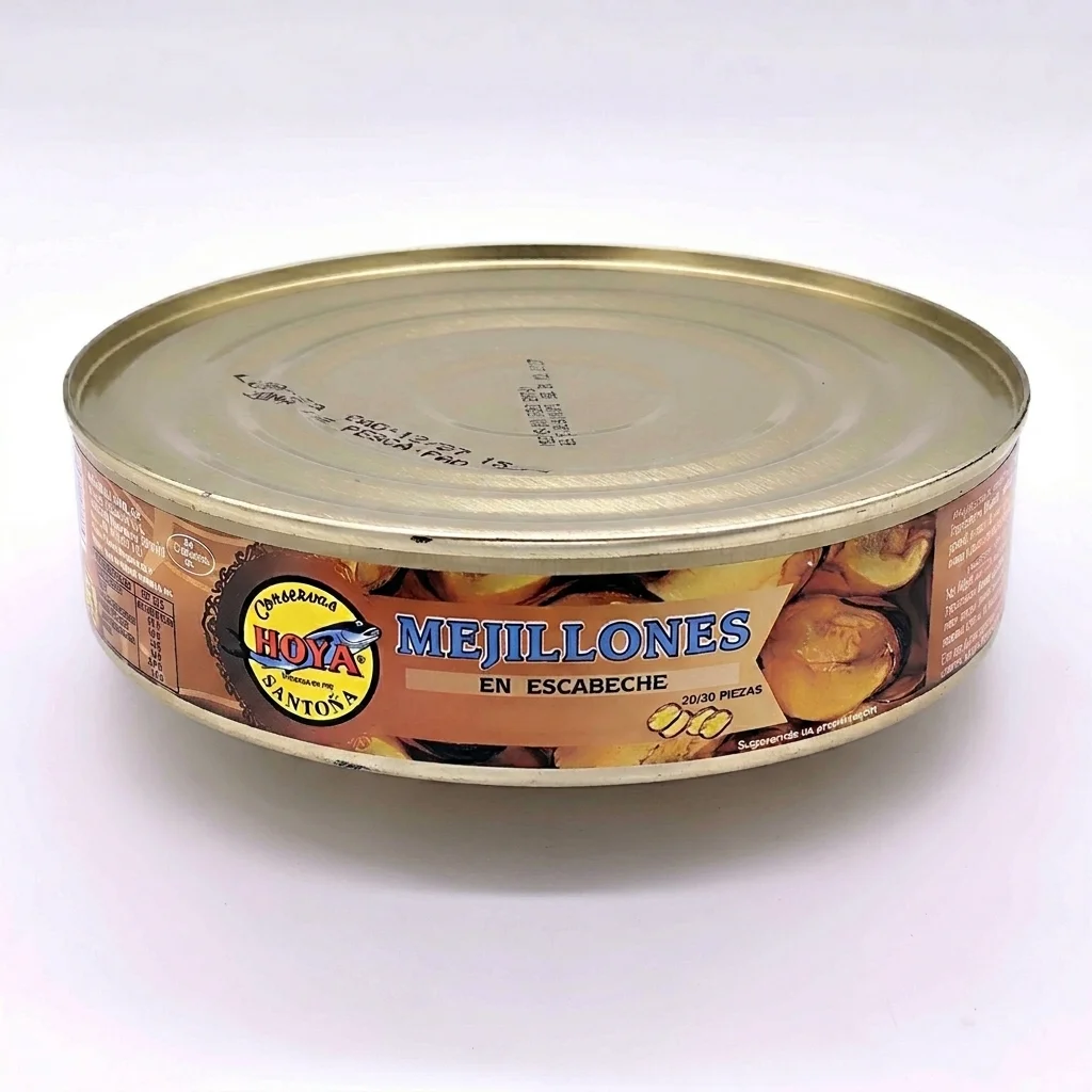 Mejillones en Escabeche Grandes 20 a 30 piezas – Conservas Hoya