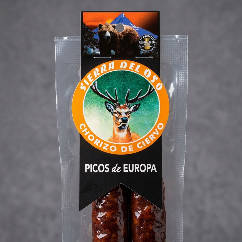 Chorizo de Ciervo - Sierra del Oso - 300 gramos