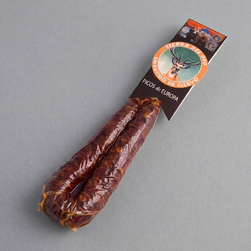 Chorizo de Ciervo - Sierra del Oso - 300 gramos
