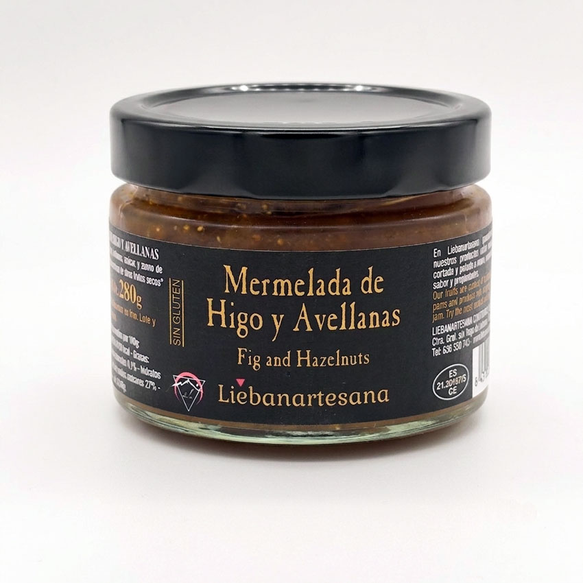 La Casuca de Marivan - Mermelada de Higo y Avellanas - Liebanartesana