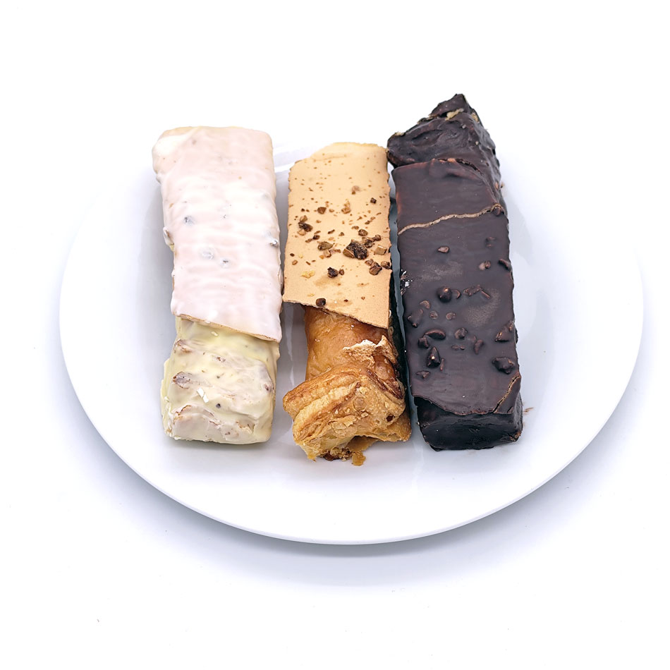 La Casuca de Marivan, Surtido Corbatas Unquera - 6 unidades - 3 sabores: tradicional, chocolate y chocolate blanco