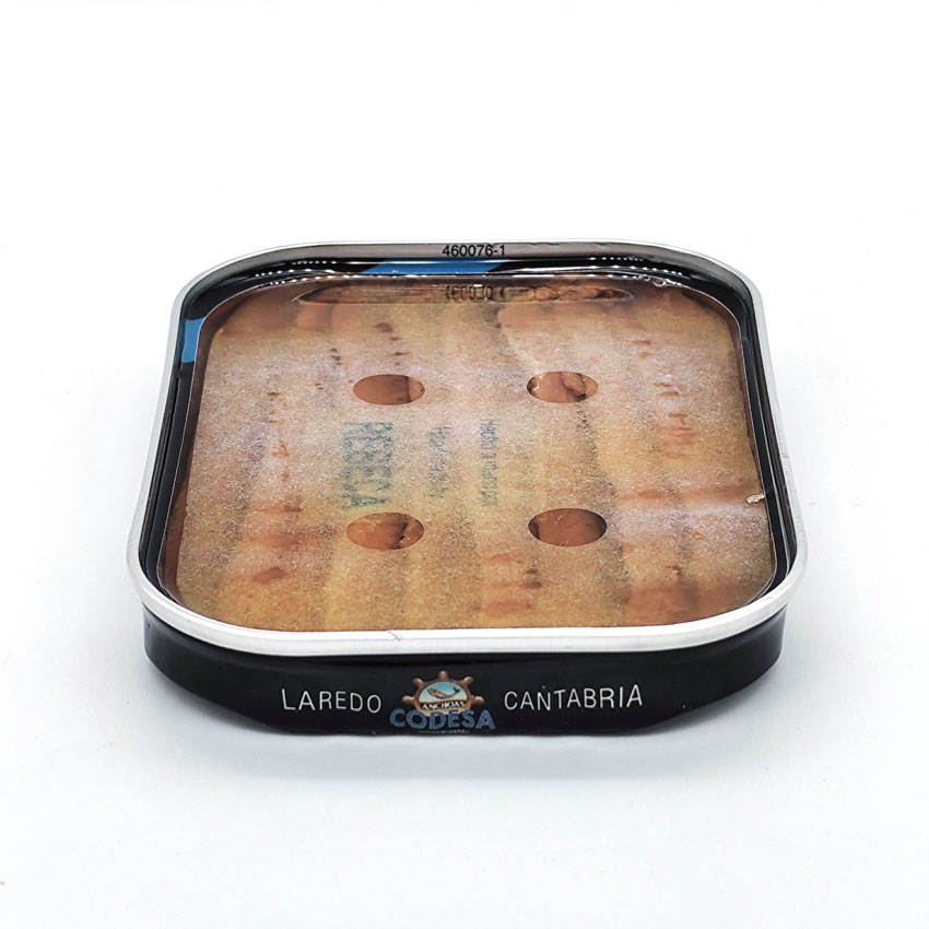 La Casuca de Marivan - Anchoas Cantábrico Serie Limitada Codesa (lata abierta papel frontal)
